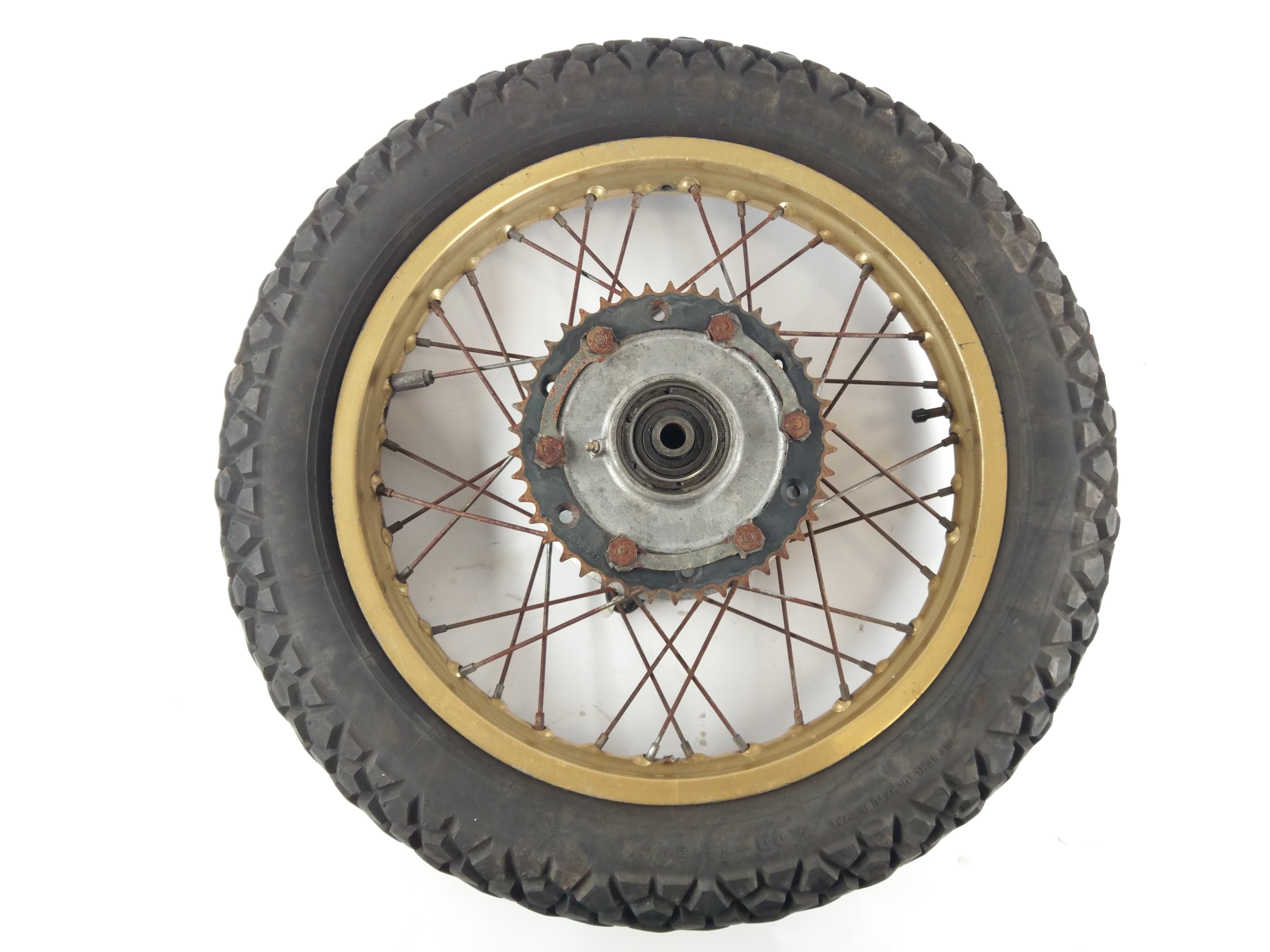 Yamaha XT 500 1U6 [1980] - Rear wheel rim gold 1.85 x 18" - 0