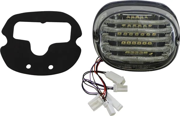 Harley Davidson Fxdwg [CUSTOM DYNAMICS] – ProBEAM® Integrierte flache LED-Rückleuchten mit Zusatz-Blinkern