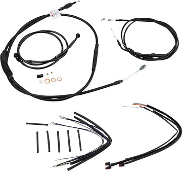 Harley-Davidson Street Bob [BURLY BRAND] – Set di cavi Jail Bar