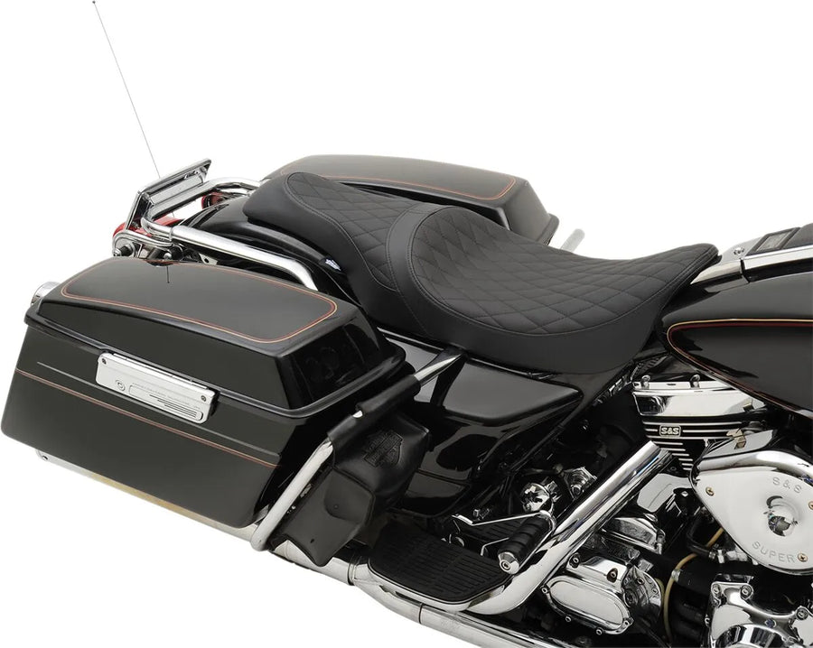 harley davidson flhri [DRAG SPECIALTIES] - Caballero 2-up vinyl Seat