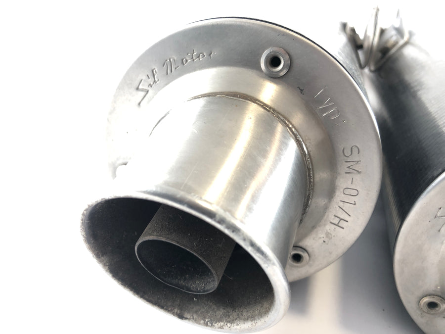 Ducati 888 Strada [1993] - Exhaust Silencer Set Pair