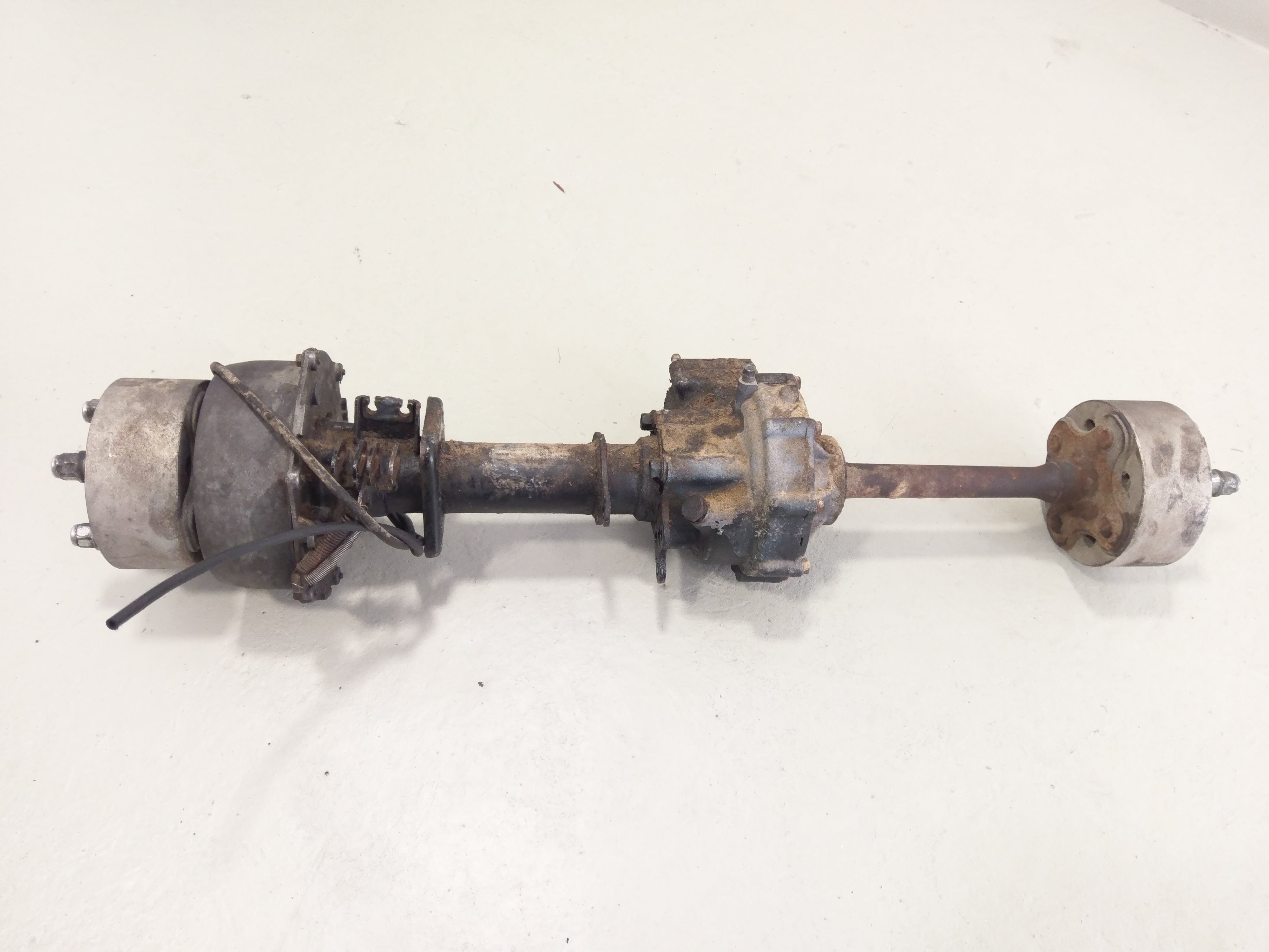 Yamaha Kodiak 400 5Y4 [2004] - Rear axle complete with differential