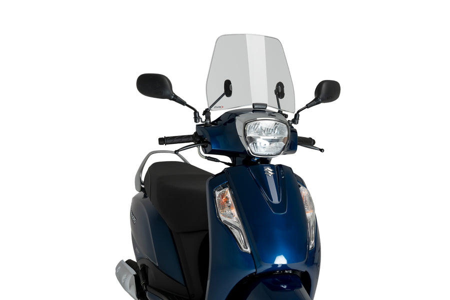 SUZUKI ADDRESS 125I E5 [2025] – Szyba do skutera Trafic – Przyciemniana