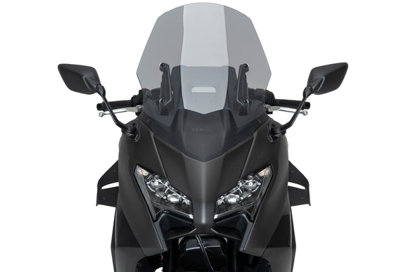 YAMAHA T-MAX 560 TECH MAX [2025] — Спойлер D12 — Черный