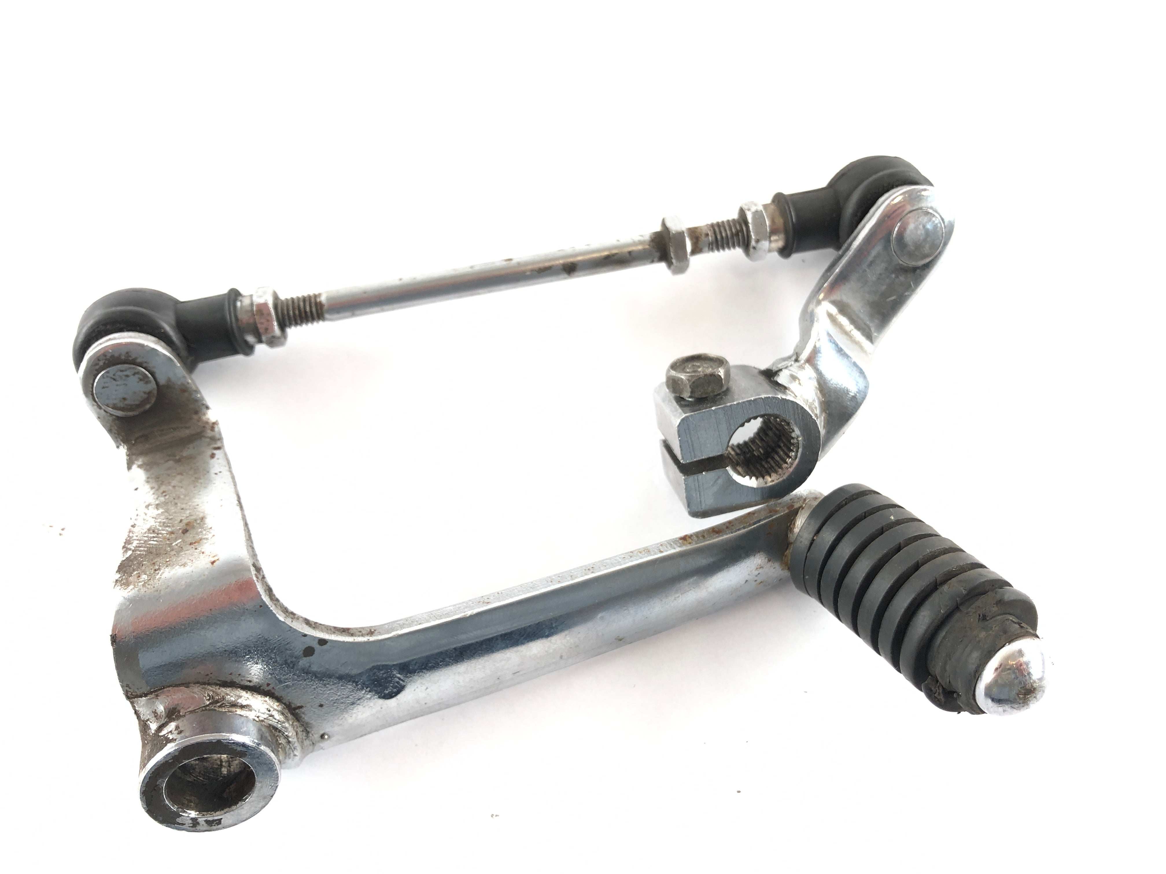 Yamaha XV 750 Virago [1991] - Gearshift lever gearshift pedal with linkage