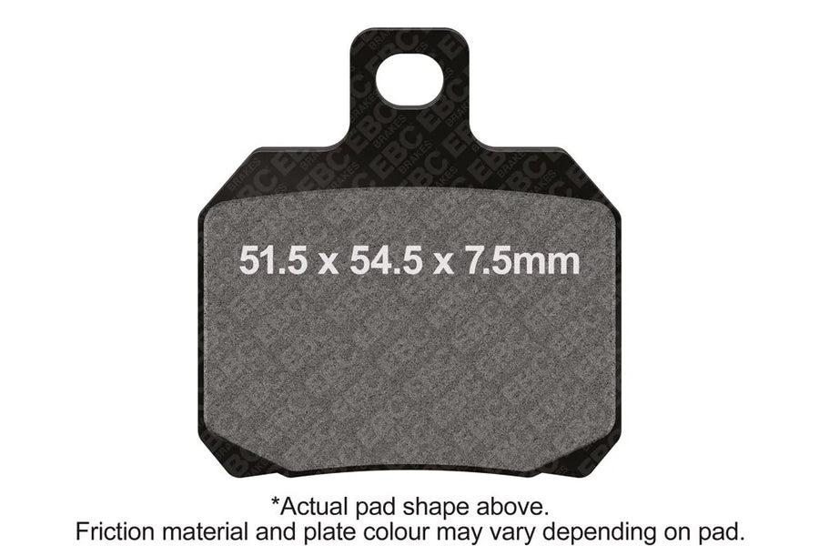 ducati hyperstrada 821 [EBC] – Extreme Performance Sintered “EPFA” brake pads