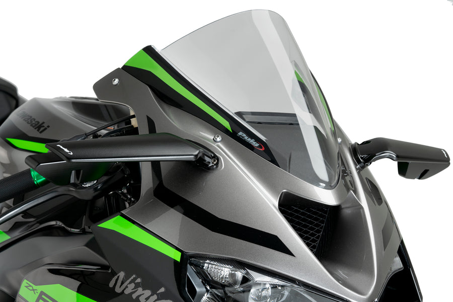KAWASAKI ZX-6R NINJA [2025] — Экран Z-Racing — сильная тонировка