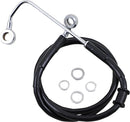 harley davidson fxsb [DRAG SPECIALTIES] – Verlängerte Edelstahl-Bremsleitung-2