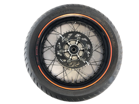 Yamaha XT 660 DM01 [2005] - RIM posteriore della girante rad con pneumatici 160 60 ZR17 Dot0422