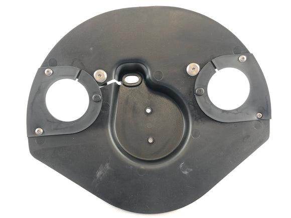 Moto Guzzi V11 [2001] - rivestimento del pulpito al di sotto del rivestimento del pulpito inferiore sotto la forcella inferiore