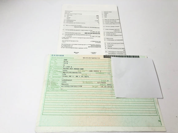 BMW K 1300 R [2010] - Marco con papeles