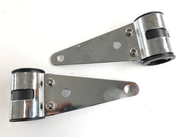 Yamaha XT 500 1U6 [1980] - držák držáku světlometů Chrome - 0