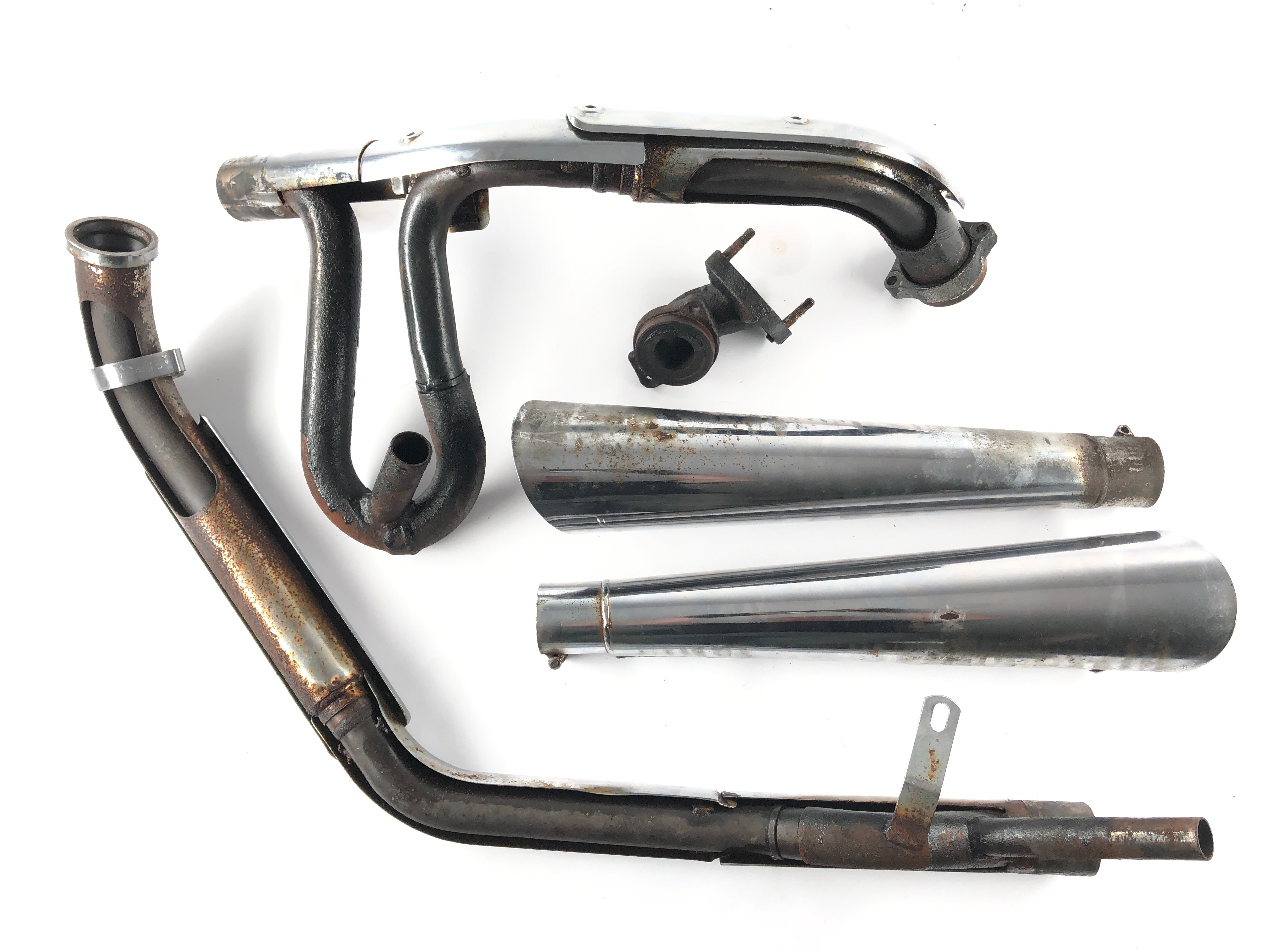 Suzuki Intruder VL 1500 AL [2000] - Exhaust system complete manifold rear silencer