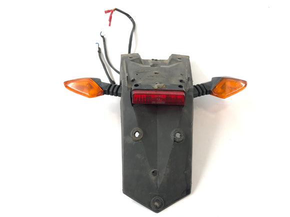 Beta RR 125 [2018] - registreringsskyltinnehavare med bakljus och indikatorer