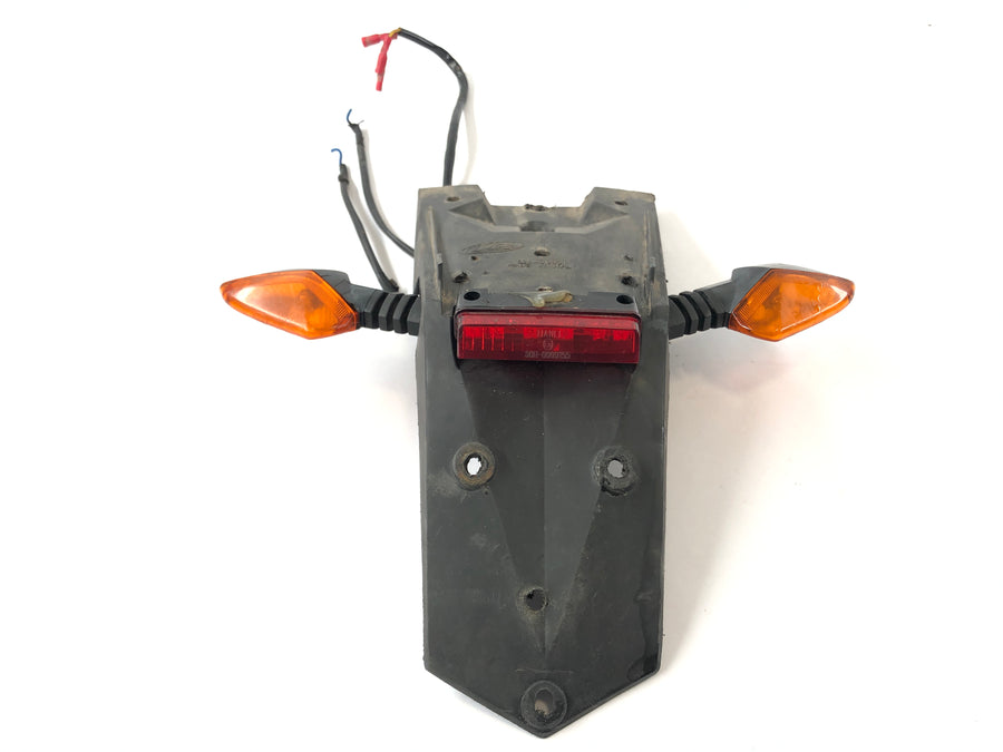 Beta RR 125 [2018] - Kennzeichenhalter mit Rücklicht und Blinkern