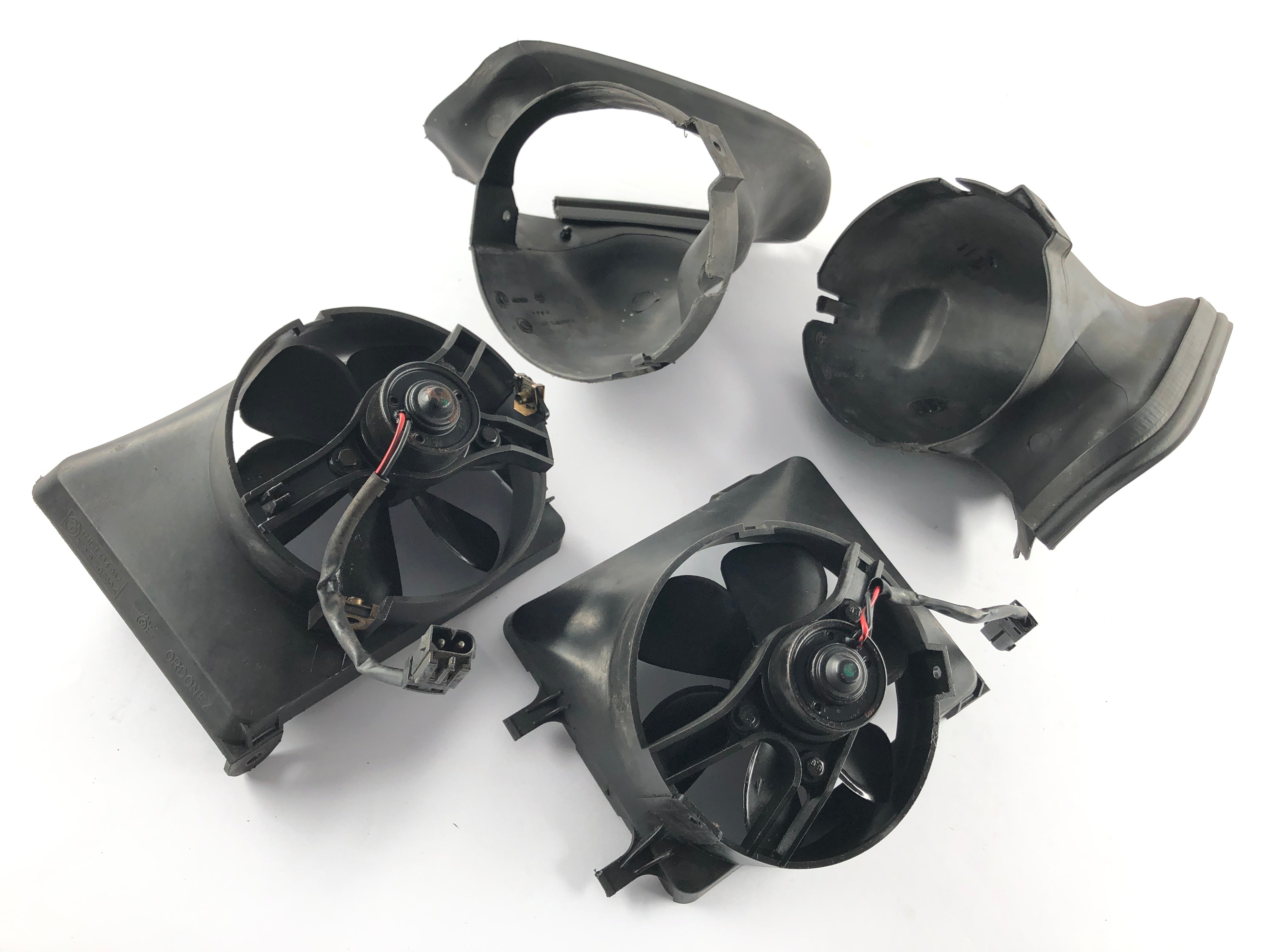 BMW K 1200 LT [2002] - Radiator fan with air duct set pair