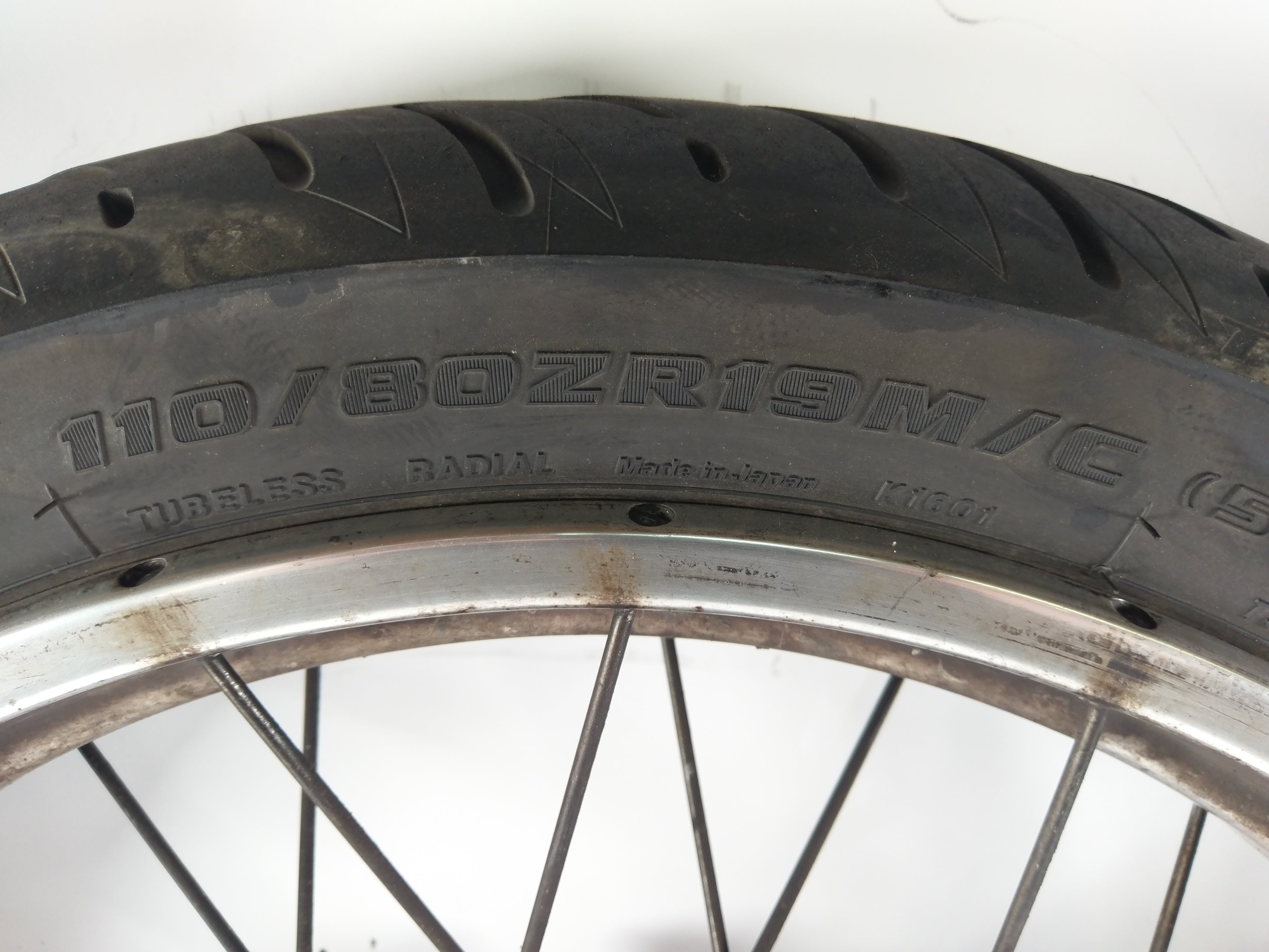 BMW R 1150 GS - front wheel rim