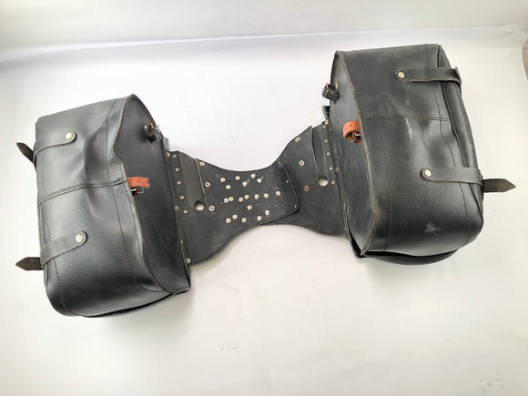 Satteltaschen Leder Chopper Packtaschen