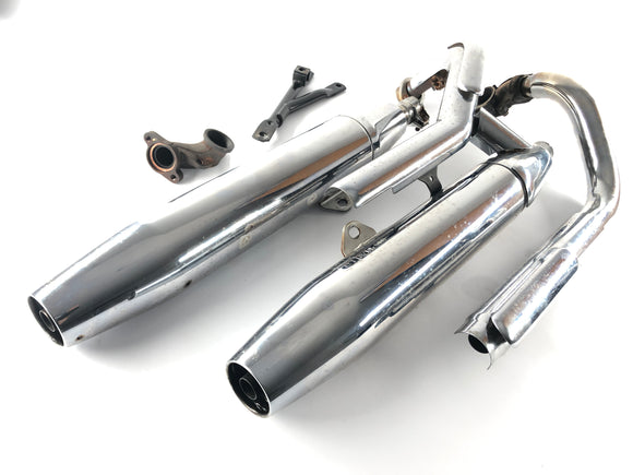 Yamaha XVS 650 Drag Star 4VR [1997] - Pakojärjestelmä kokonaan ilman ruuveja