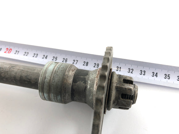 Yamaha XT 600 3TB [1991] - Zadní náprava s napínačem řetězu