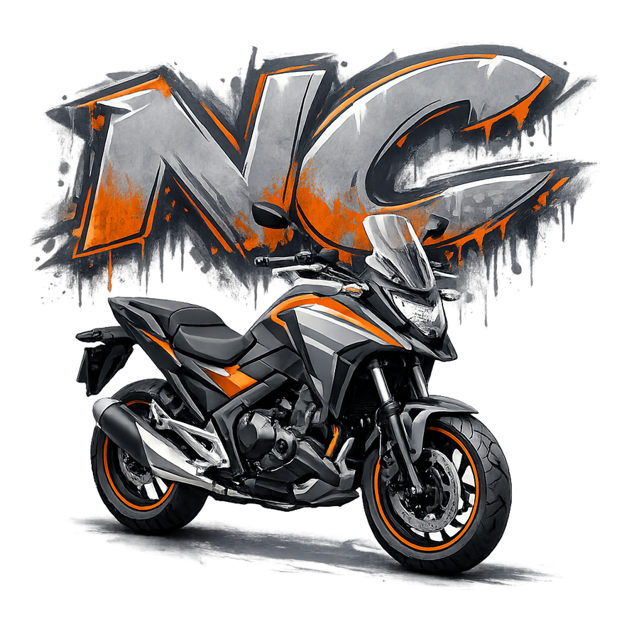 Honda nc 700 [T-Shirt] - Graffiti Float - Zadní potisk