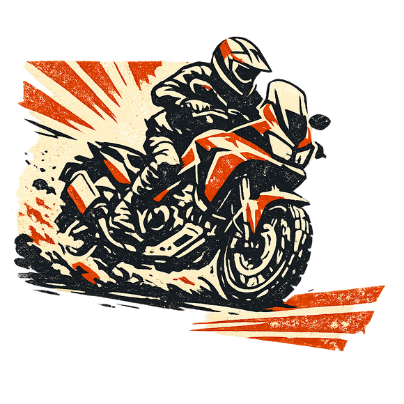 Honda nc 700 [Zwarte Cup] - Retro Rally - Enkelzijdig