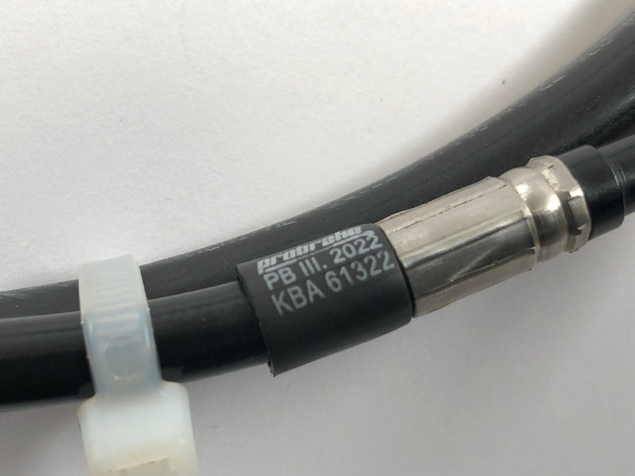 Yamaha TT 600 R DJ01 [2000] - Jarrulinja etuteräksen flexissä