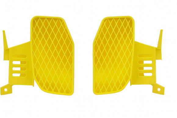 Yamaha XT 350 [3YT / 55V] - přívod vzduchu pravý a levý - ŽLUTÝ