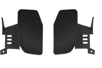 Yamaha XT 350 [3YT / 55V] — Воздухозаборники, направляющие воздухозаборника — ЧЕРНЫЕ