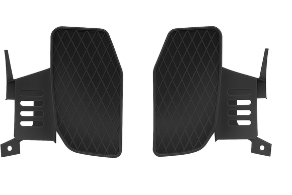 Yamaha XT 350 [3YT / 55V] - Nasávací lopatky pro přívod vzduchu - ČERNÉ