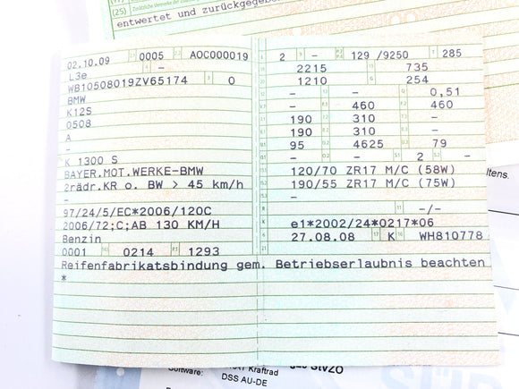 BMW K 1300 S K12S [2009]  - 框架