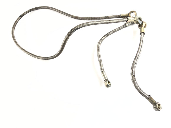 KTM LC4 640 DUKE 2 [2001] - Brzdové čáry přední brzdové hadice Steelflex vpředu