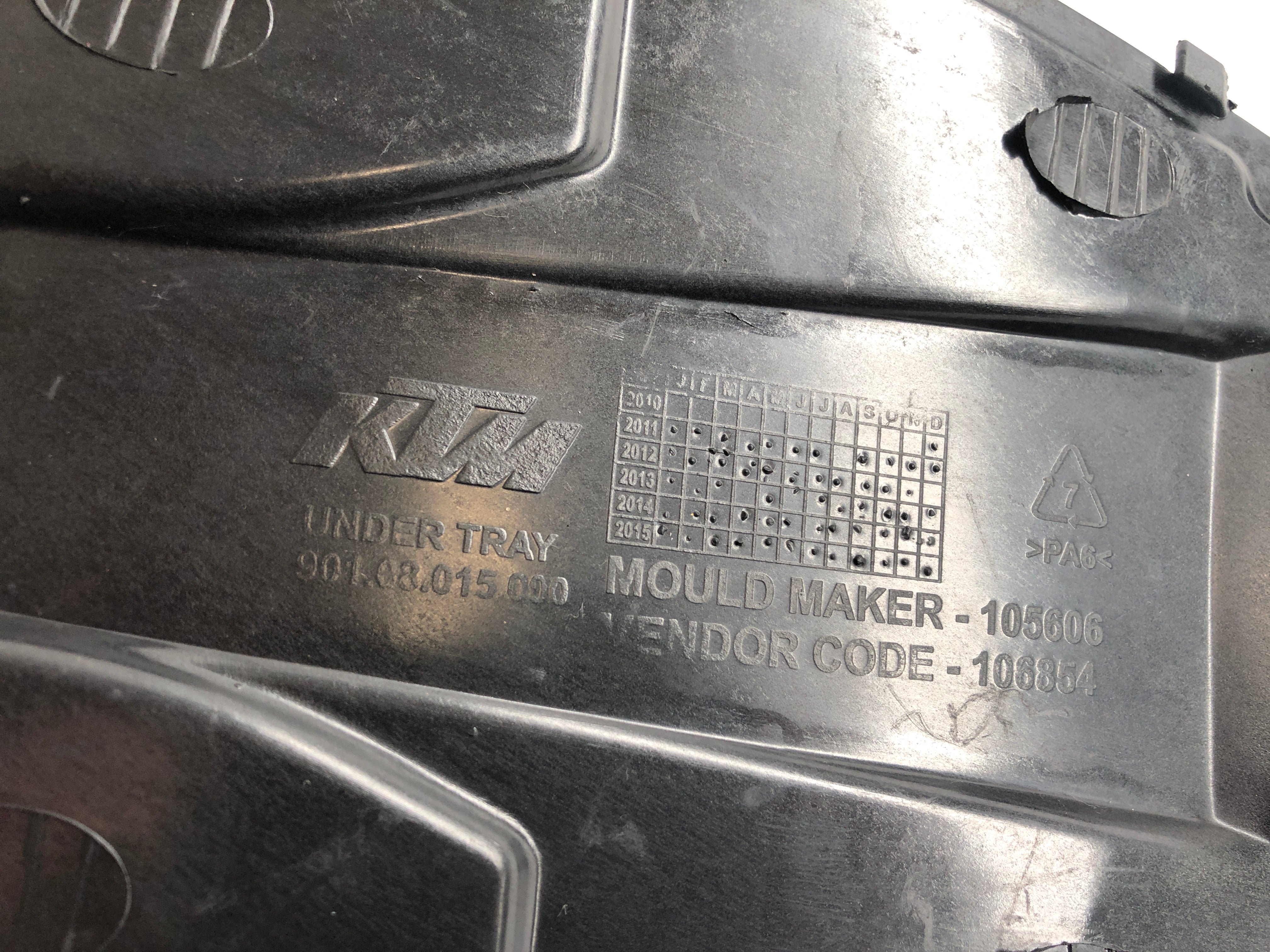 KTM Duke 125 [2011] - Splash guard