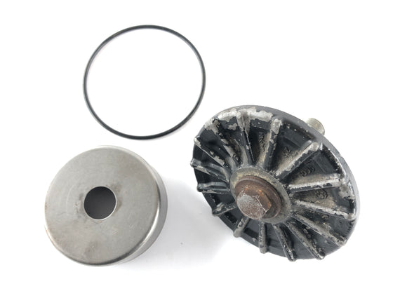 Kawasaki Zephyr 750 ZR750C [1991] - Control de aceite Ingesta de filtro de aceite