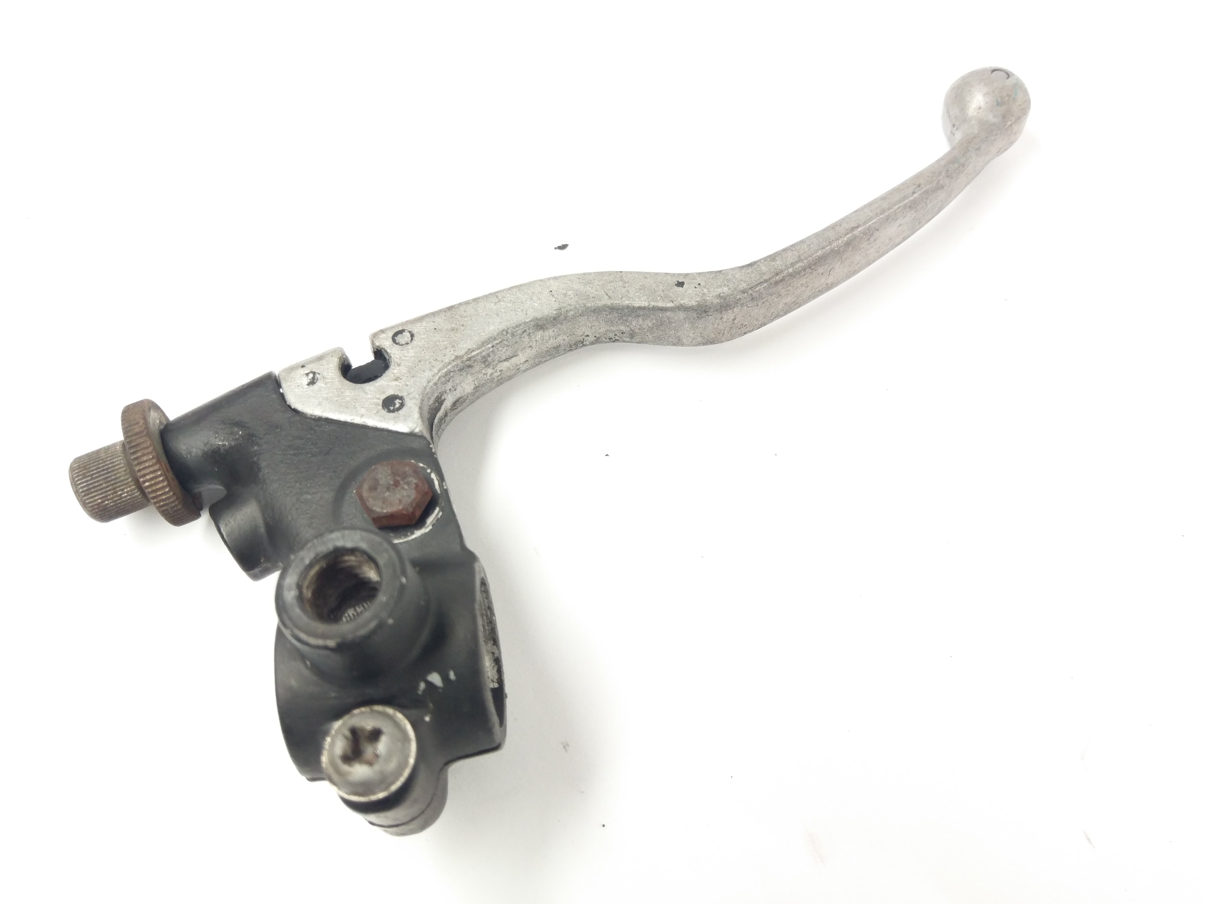 Yamaha XT 500 1U6 [1980] - Handlebar fitting brake fitting with brake lever