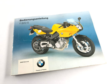 BMW F 800 S [2007] - Provozní příručka