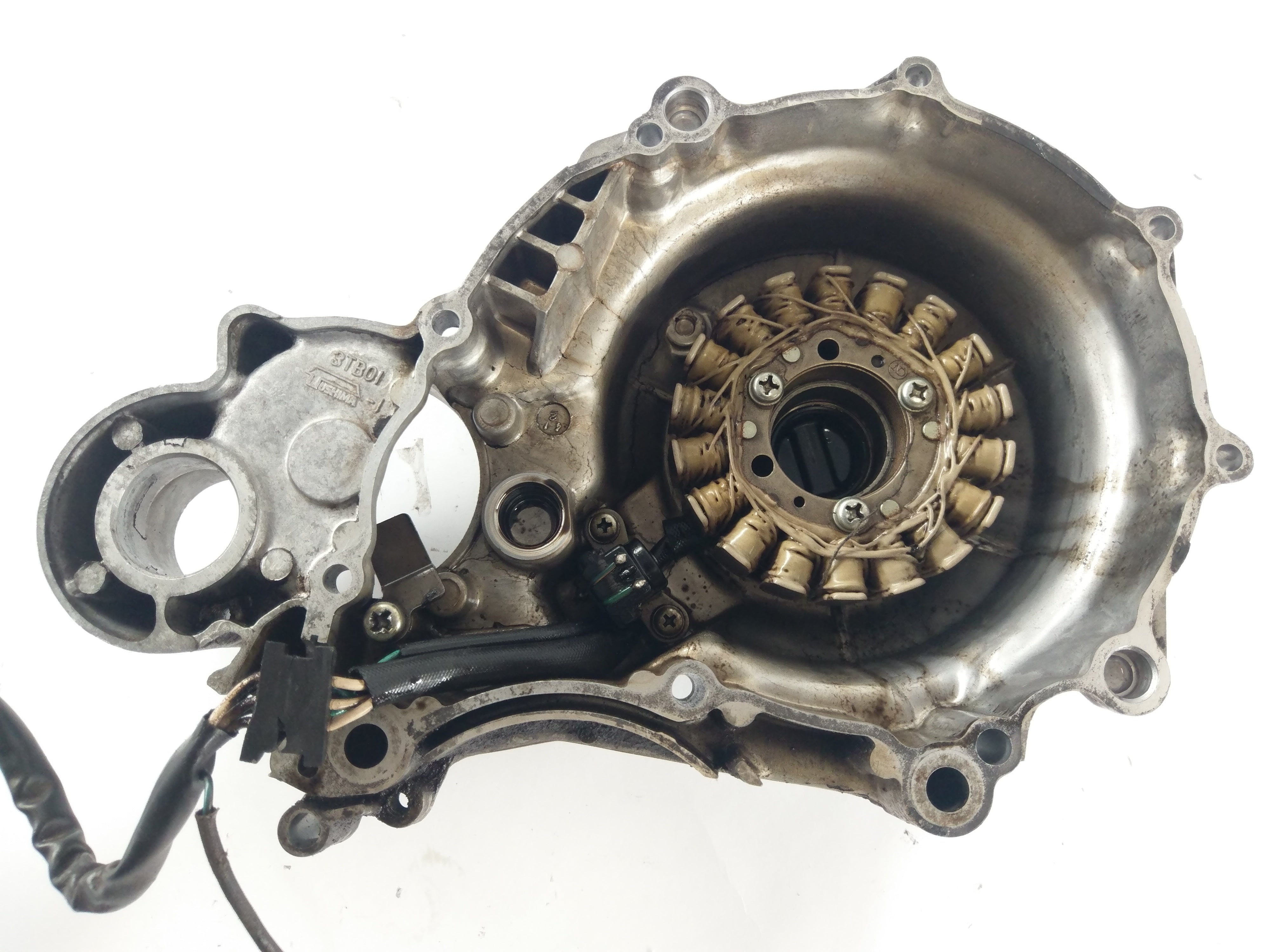 Yamaha XTZ 660 Tenere 3YF [1993] - Alternator cover with stator