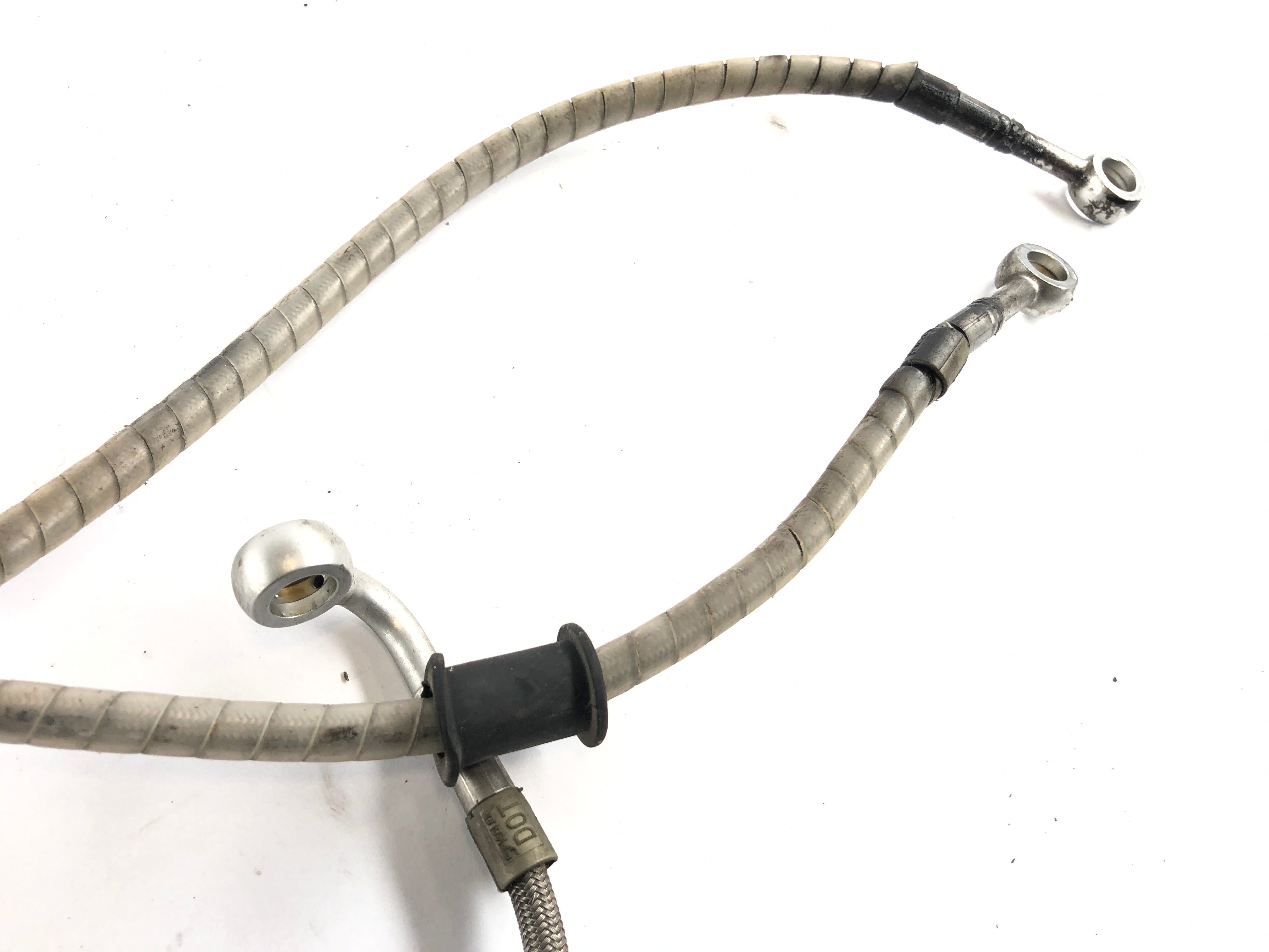 Ducati 888 Strada [1993] - Brake line set front rear steel braided