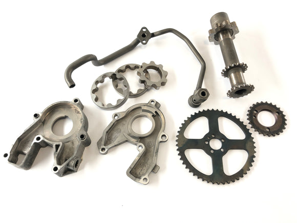 BMW R 1200 RT [2006] - Oliepompen ingesteld met aandrijving en as