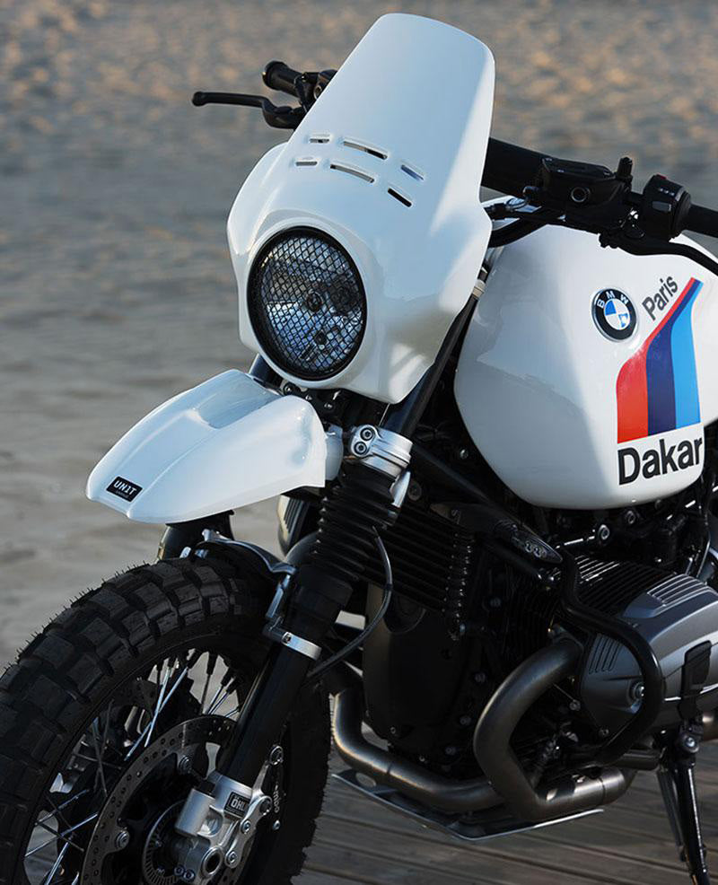 BMW R nineT 1200 Urban G/S (aukštas išmetamųjų dujų kiekis) [2017-2023] - PARIS DAKAR komplektas su priedais