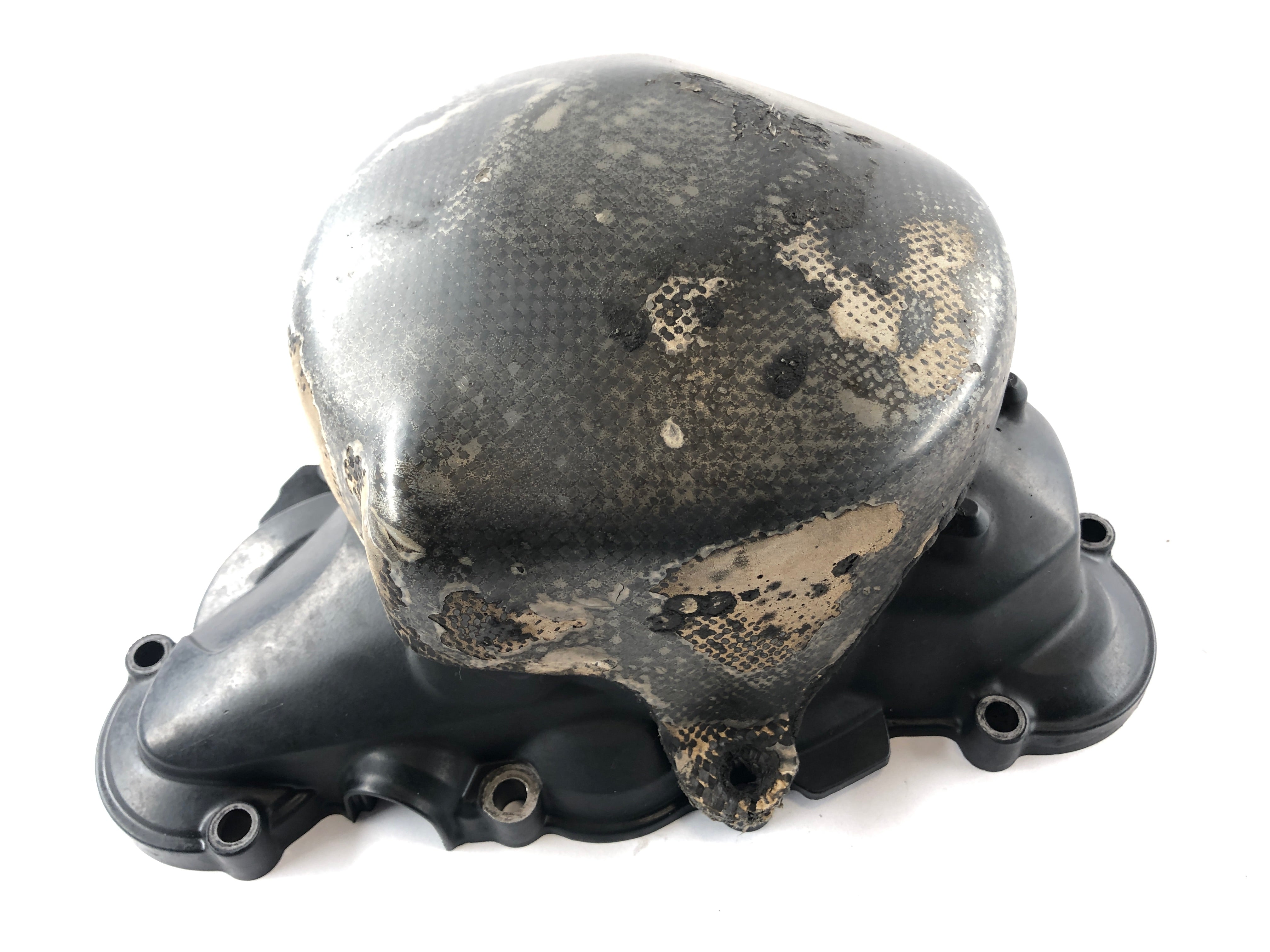 Triumph Street Triple R 675 D67LD [2008] - Alternator cover with carbon cover