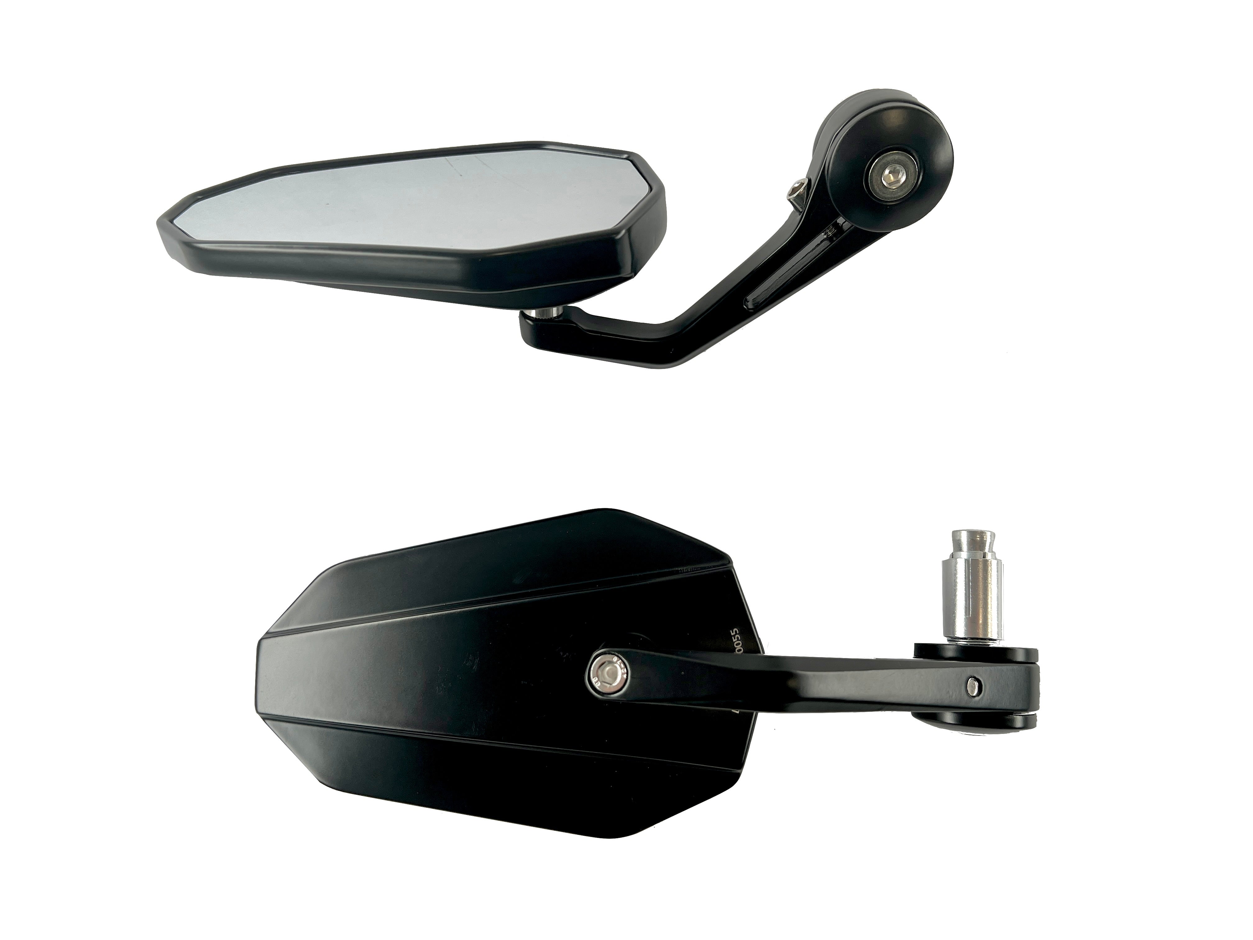 Handlebar end mirrors 2 pieces [E-mark] - Aprilia RS Tuono 125 660 1000 1100