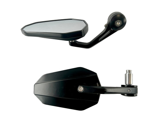 Handlebar end mirrors 2 pieces [E-mark] - Aprilia Tuono 660