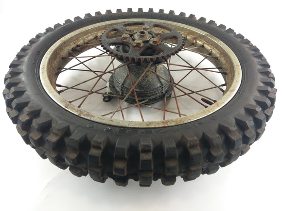 ヤマハDT 175 2K4 [1979] -Hinterrad Relge Rad