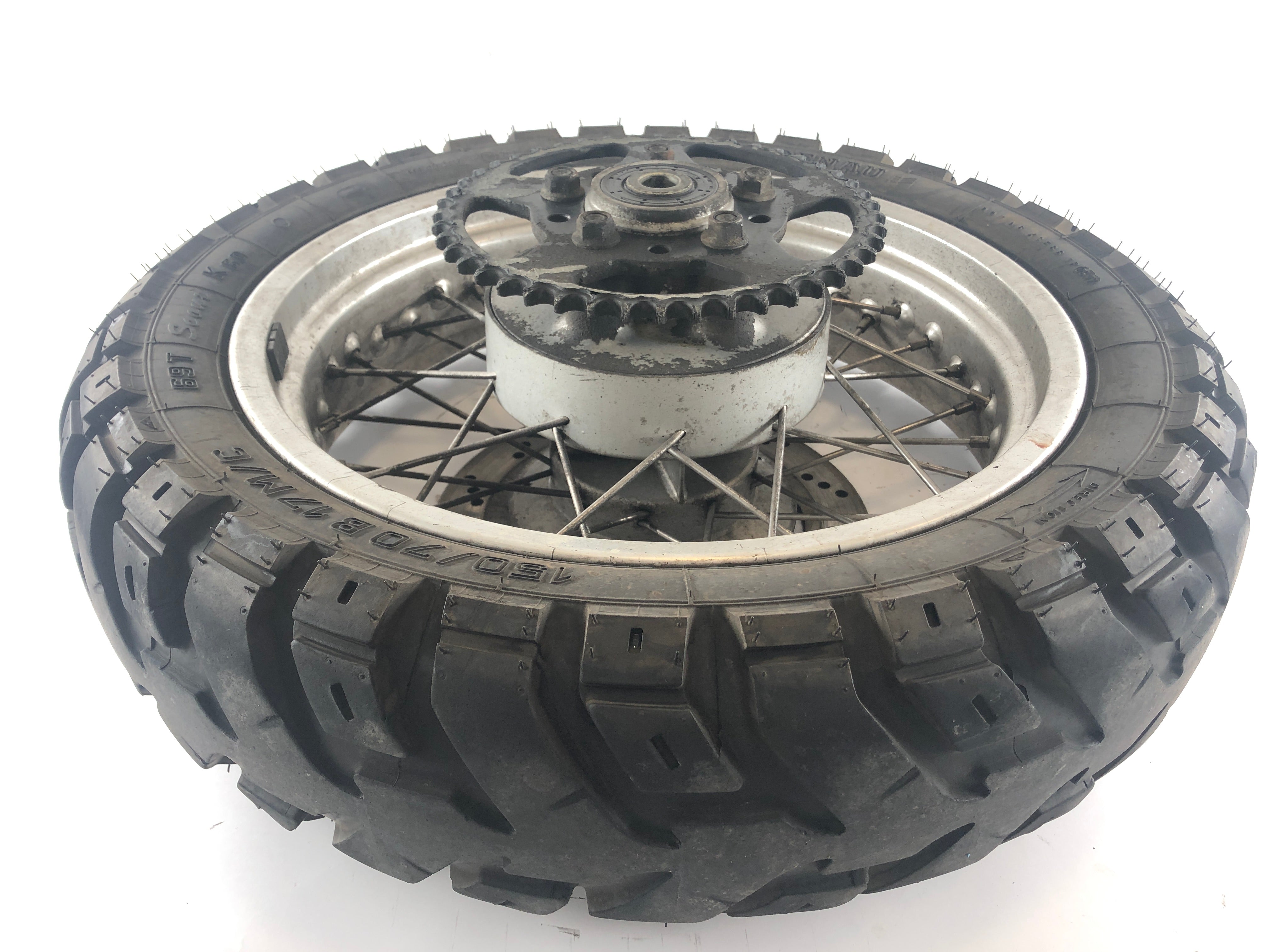 Triumph Tiger 955i 709EN [2001] - Rear wheel rim with brake disc