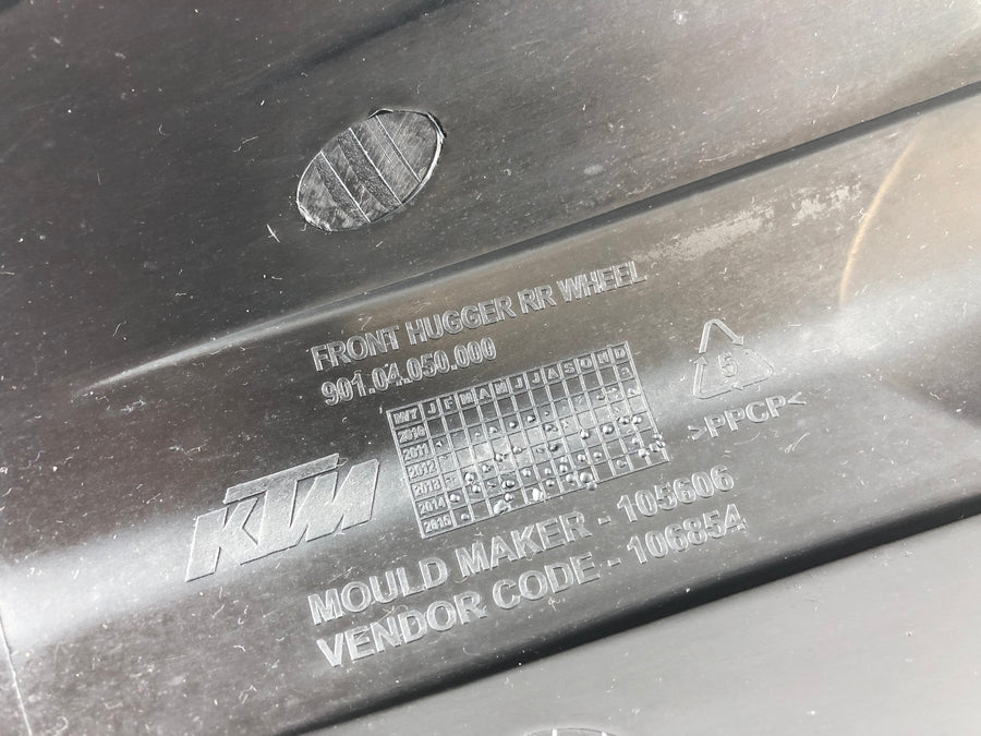KTM Duke 125 [2011] - tagumine kate pritsmekaitse