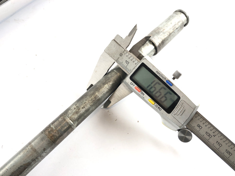 KTM LC4 620 Adventure [1996] - Gabel Telegabel med akse