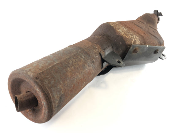 スズキDR 800 S SR42B [1991]  - エキゾーストマフラーは強く錆びています