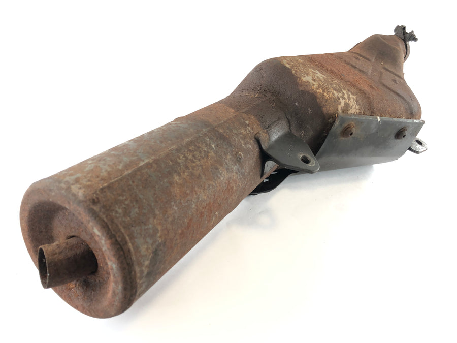 Suzuki Dr 800 S Sr42b [1991] - выхлопный глушитель сильно ржавый