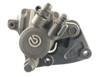 BMW F 650 CS Scarver [2001] - pinza de freno en la parte posterior con placa de anclaje